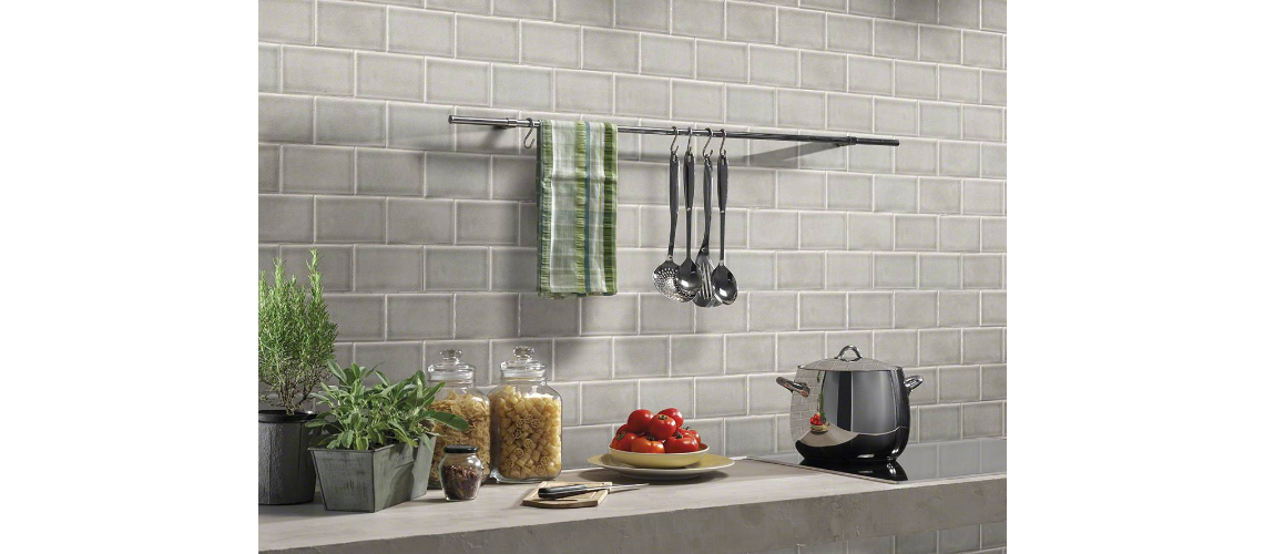 Dove Gray Subway Tile 3x6